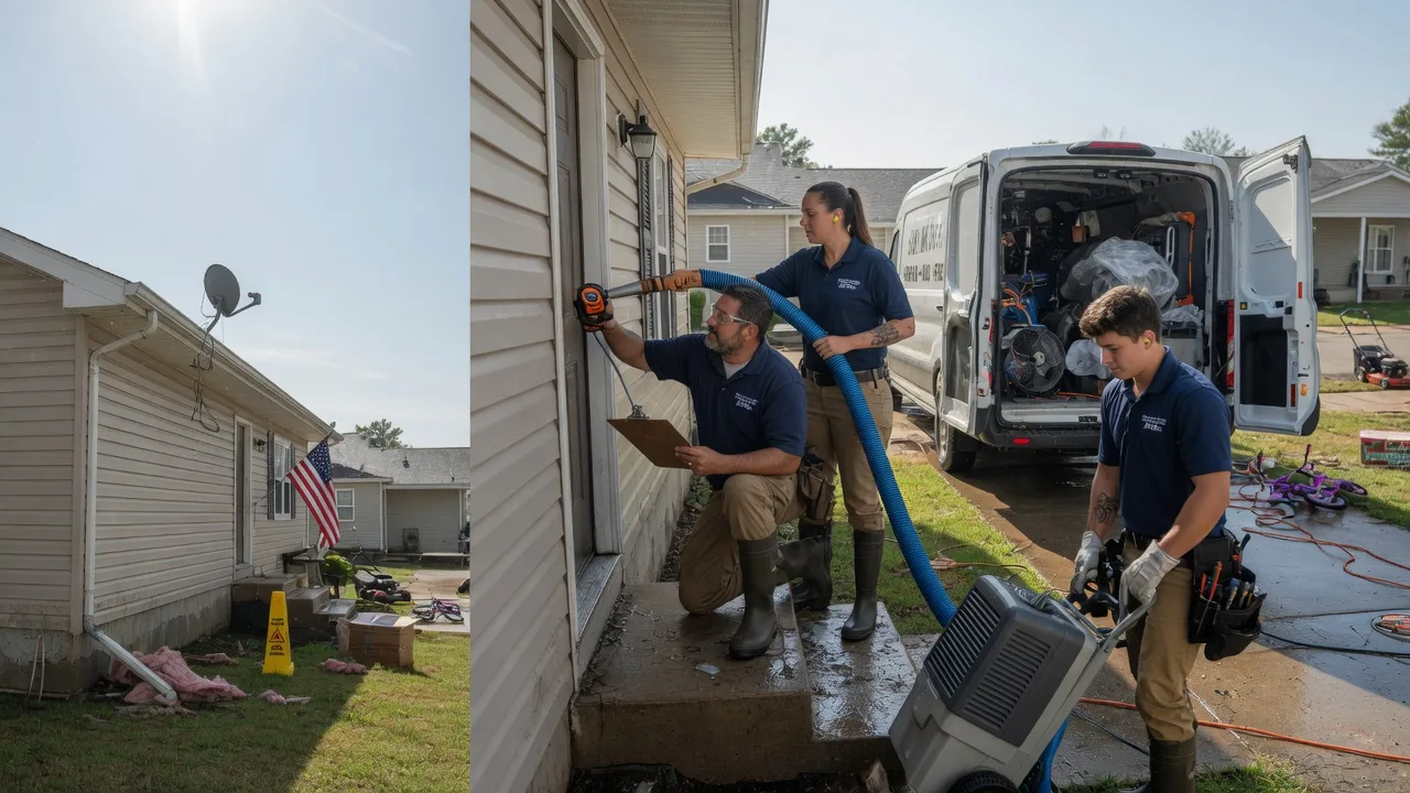 Ceiling Water Damage Restoration in Osage, MN near me